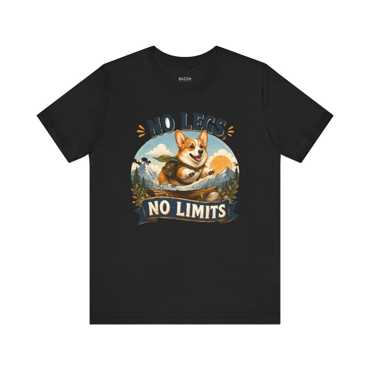 Dachshund Owner T-Shirt — No Legs, No Limits — corgi club t-shirt design