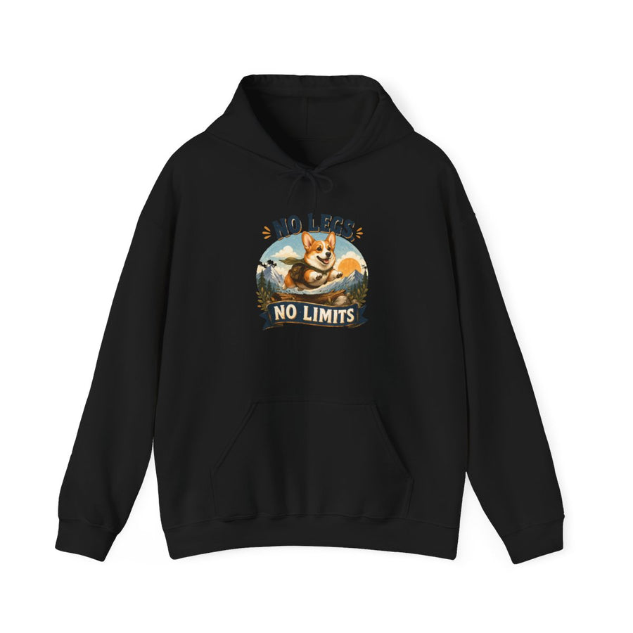Dachshund Owner Hoodie — No Legs, No Limits