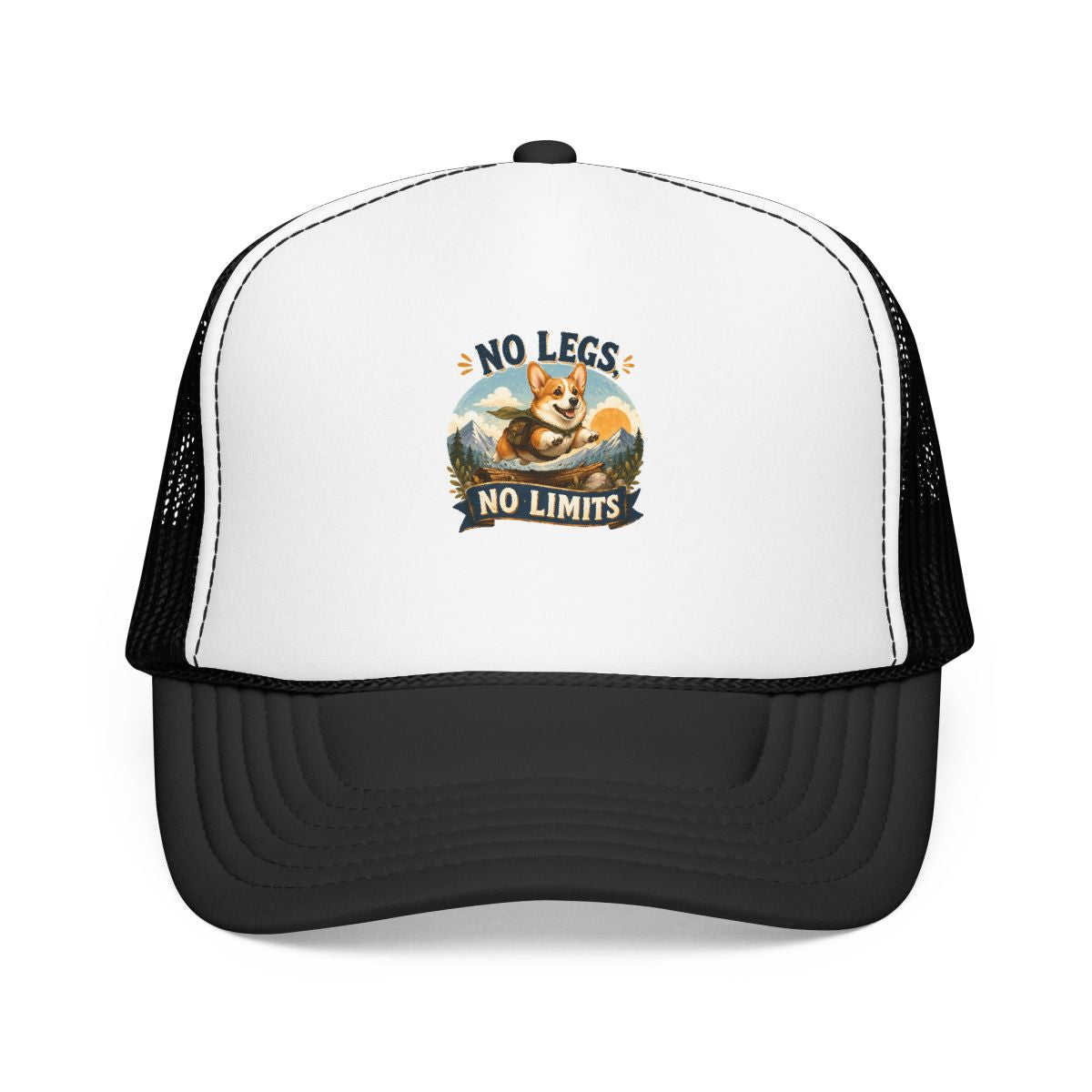 Dachshund Owner Hat — No Legs, No Limits — corgi club hat design