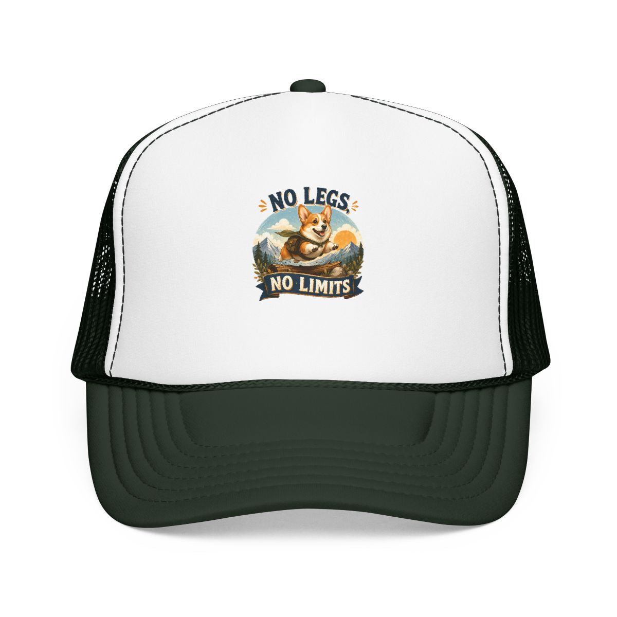 Dachshund Owner Hat — No Legs, No Limits — corgi club hat design
