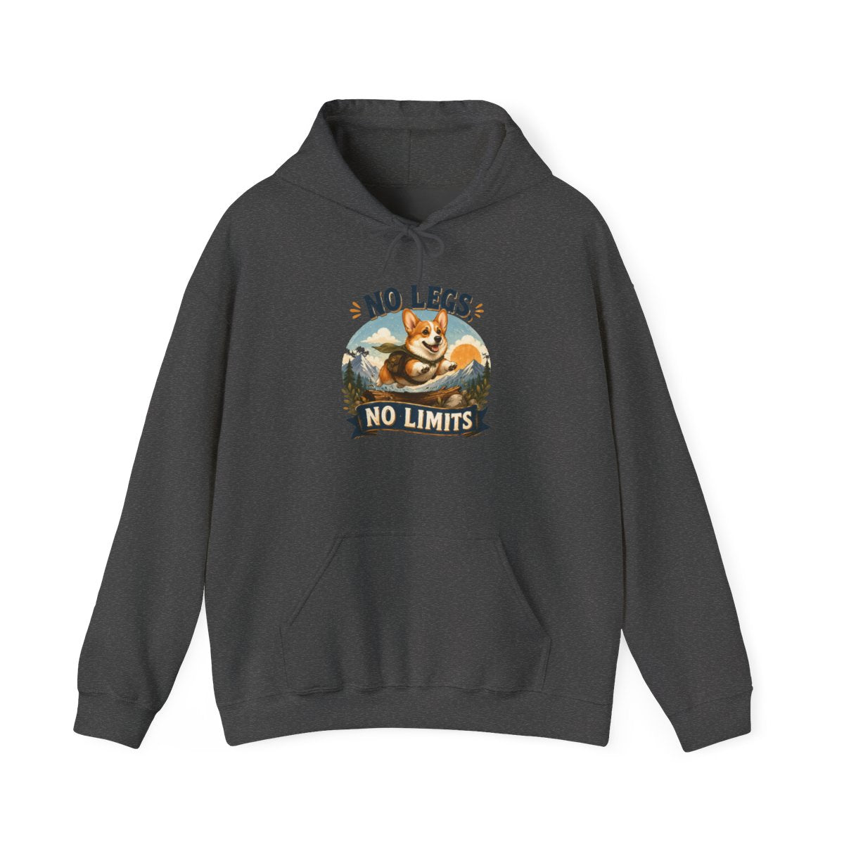 Dachshund Owner Hoodie — No Legs, No Limits — corgi club hoodie design