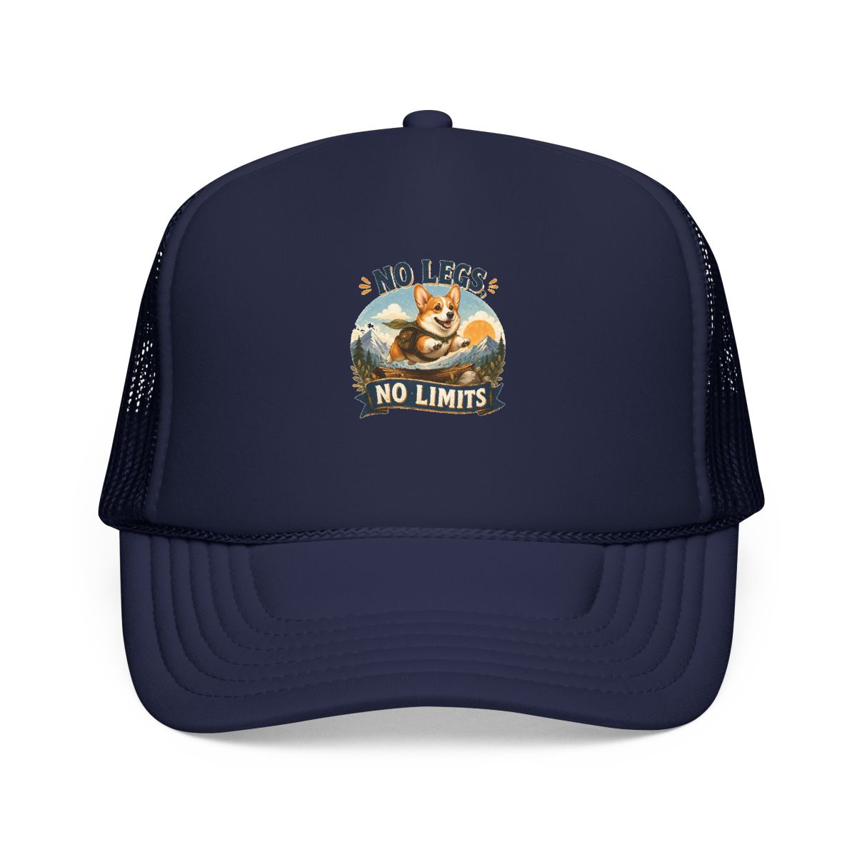 Dachshund Owner Hat — No Legs, No Limits — corgi club hat design