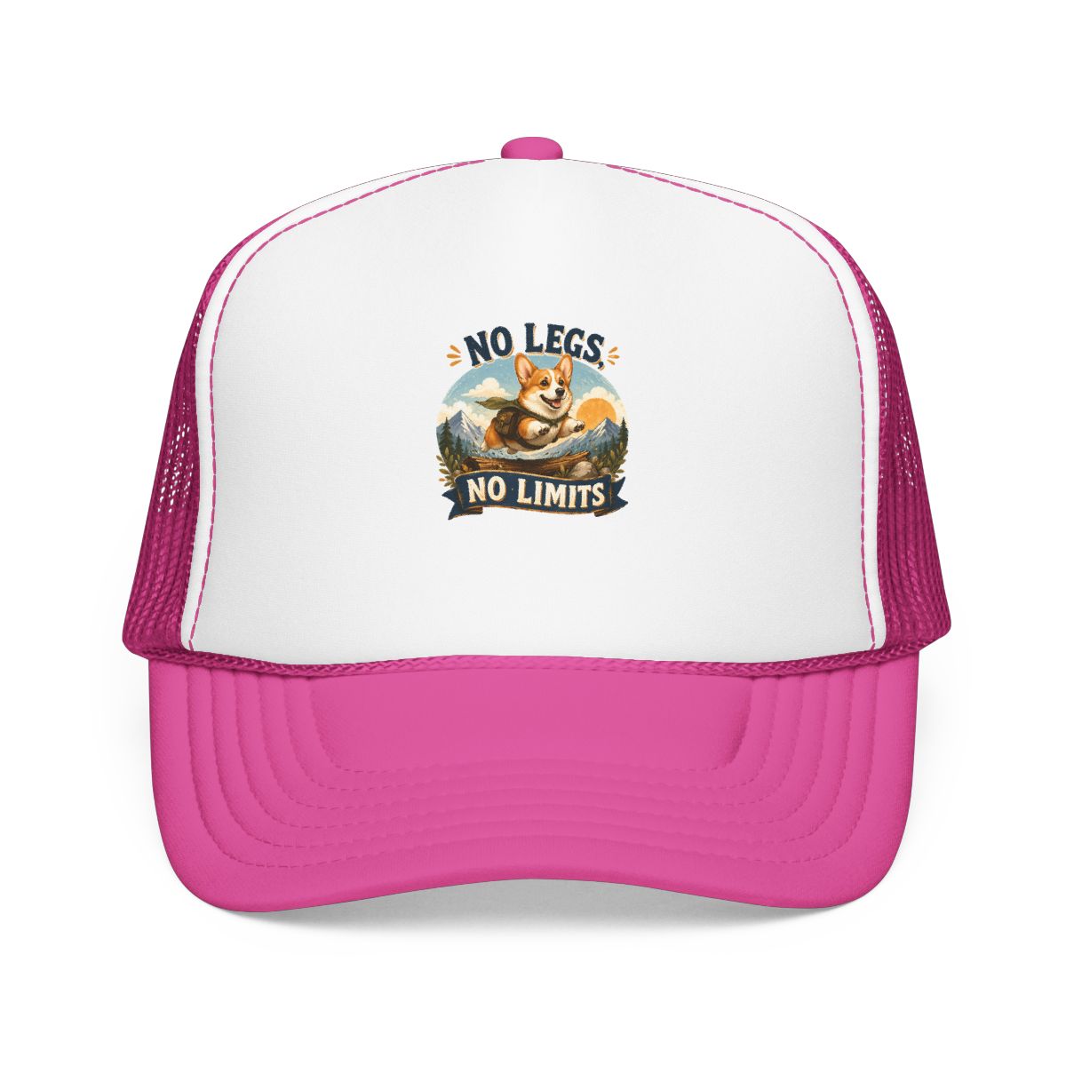 Dachshund Owner Hat — No Legs, No Limits — corgi club hat design