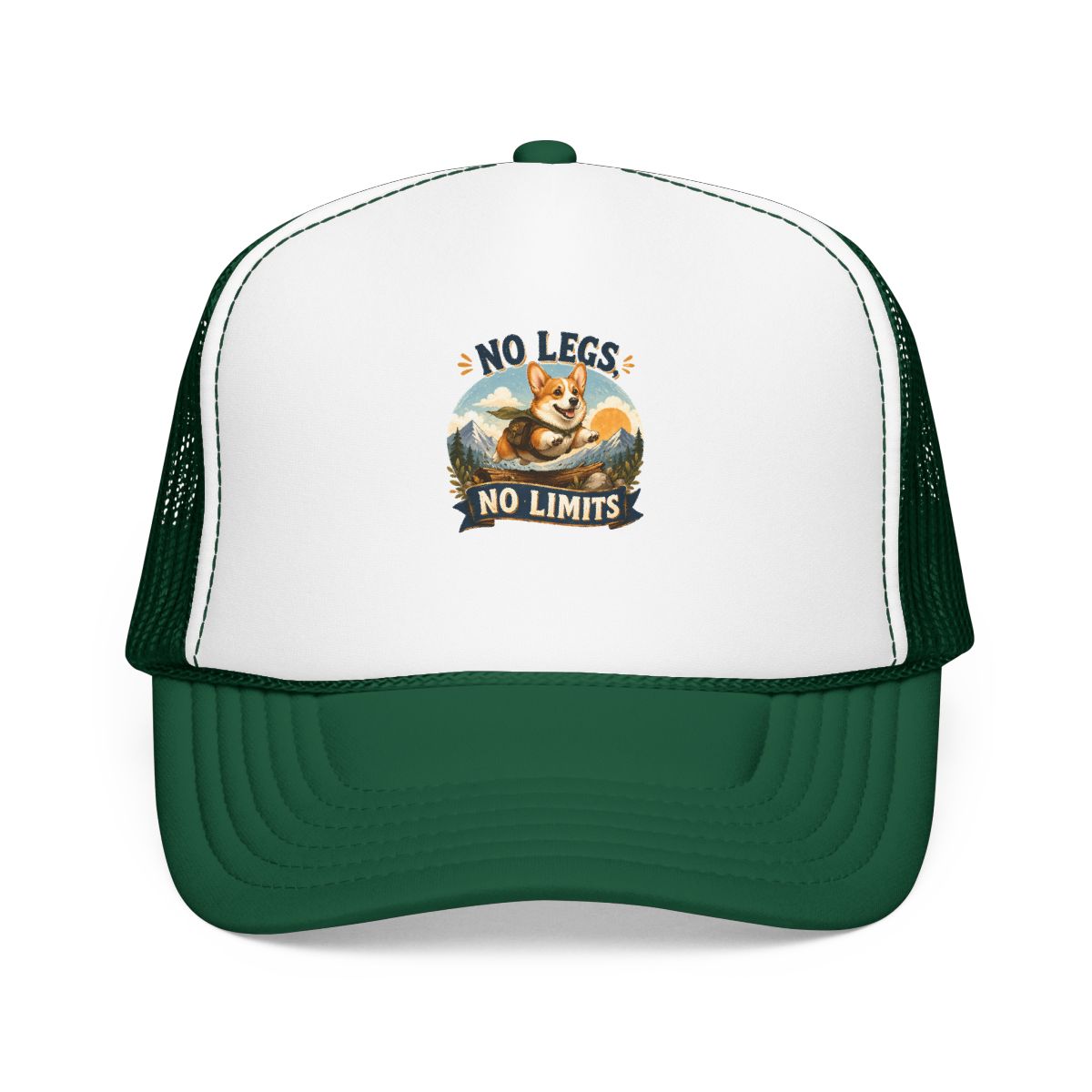 Dachshund Owner Hat — No Legs, No Limits — corgi club hat design
