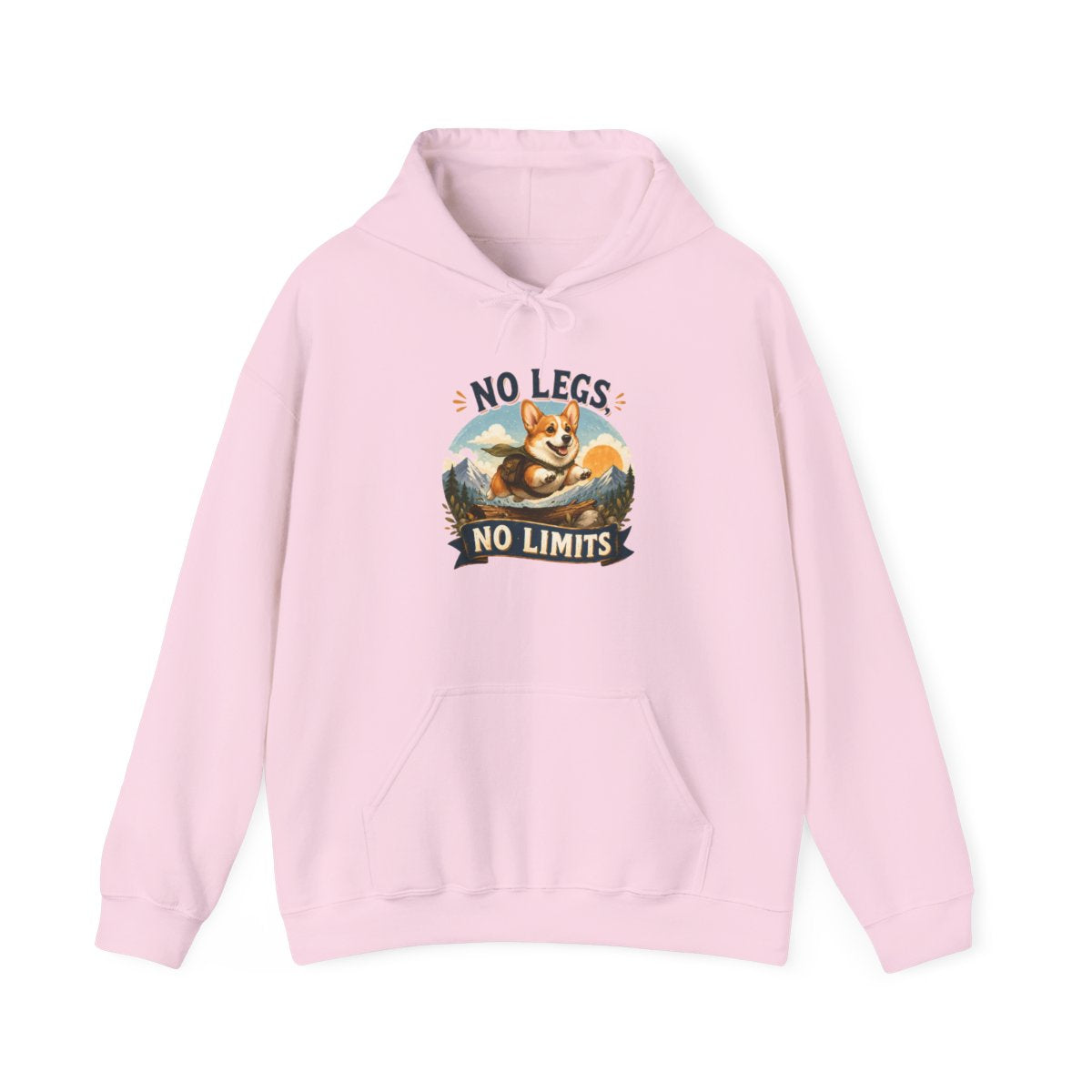 Dachshund Owner Hoodie — No Legs, No Limits — corgi club hoodie design