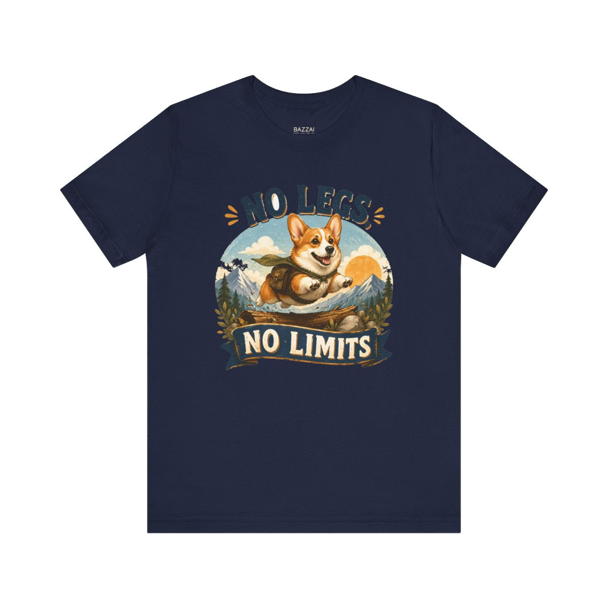 Dachshund Owner T-Shirt — No Legs, No Limits — corgi club t-shirt design