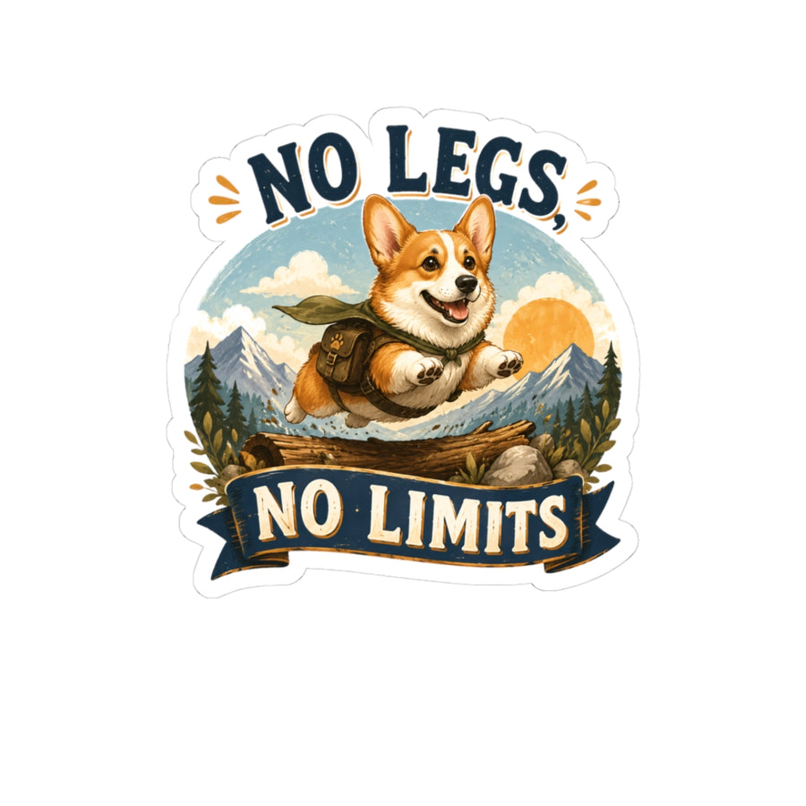 Dachshund Owner Sticker — No Legs, No Limits