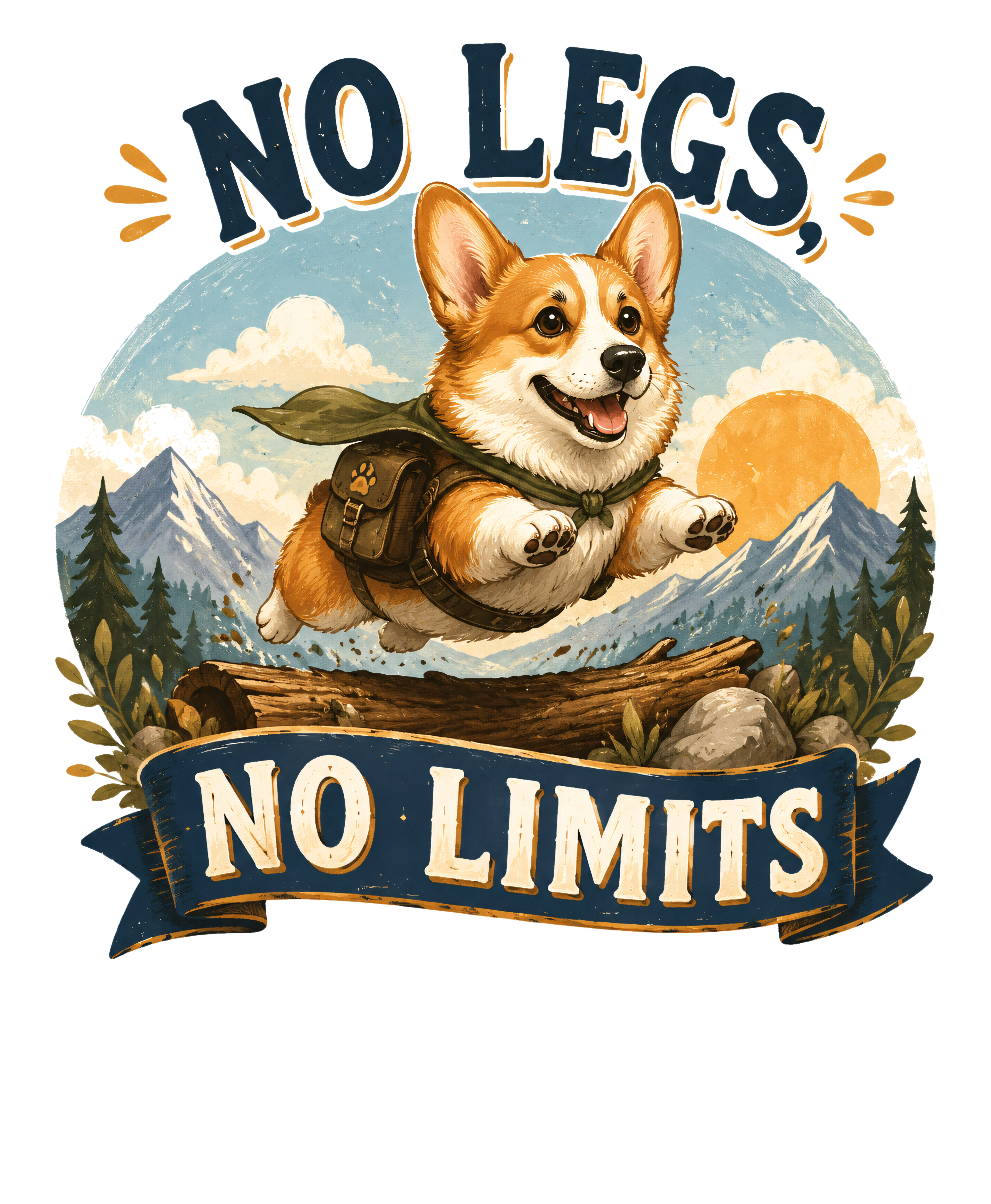 NO LEGS, NO LIMITS Sticker
