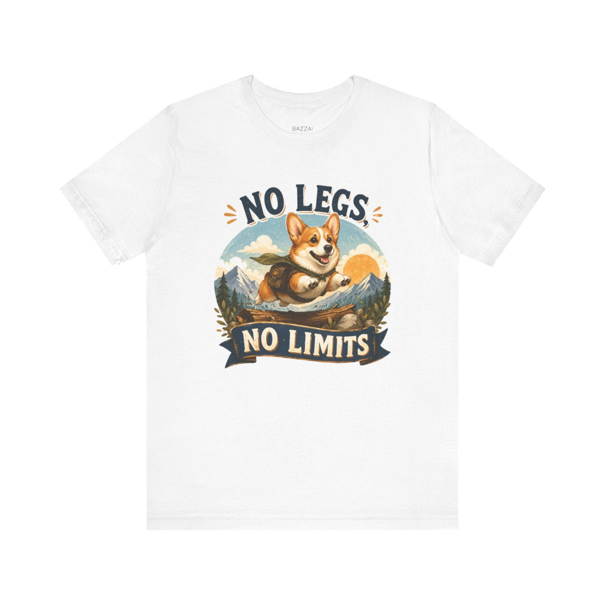 Dachshund Owner T-Shirt — No Legs, No Limits — corgi club t-shirt design