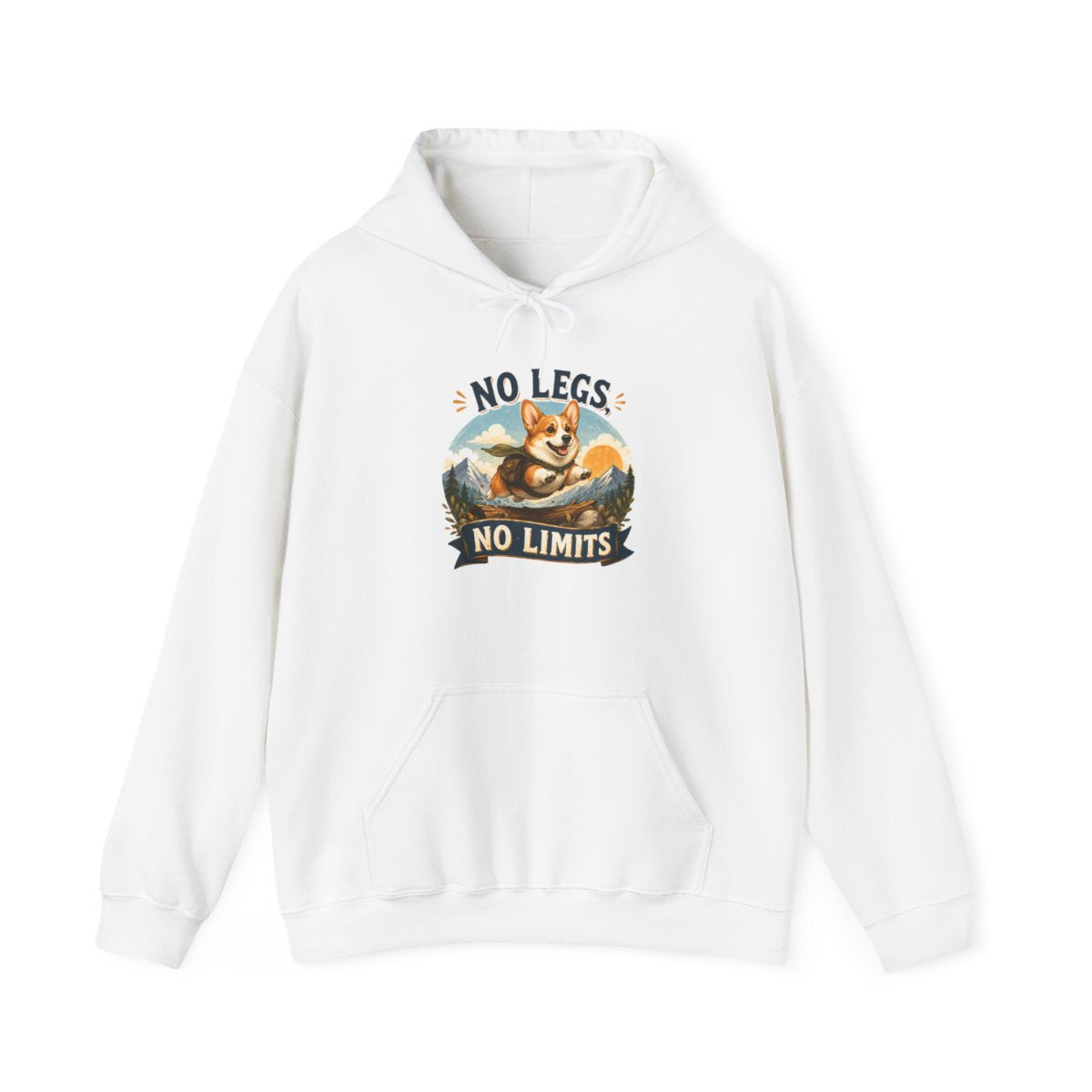 Dachshund Owner Hoodie — No Legs, No Limits — corgi club hoodie design