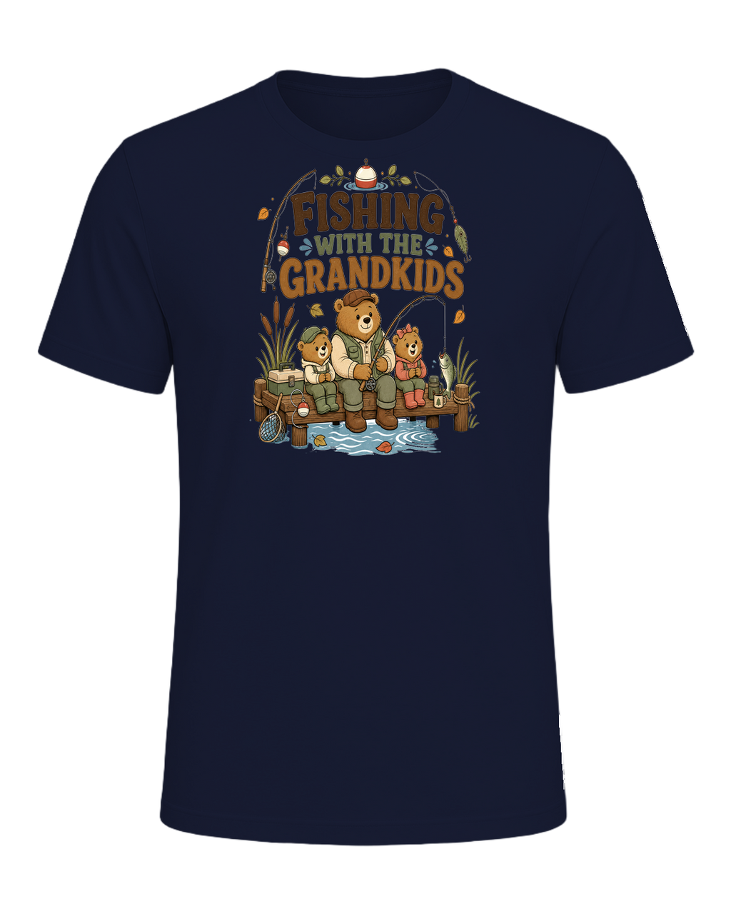 FISHING WITH THE GRANDKIDS — Navy