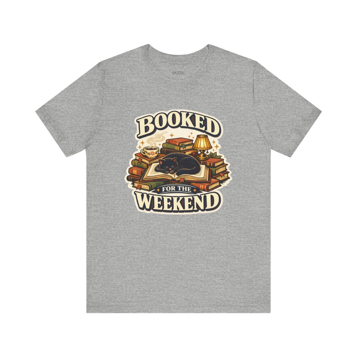 Reader Gift T-Shirt — Booked for the Weekend — books t-shirt design by Margaux