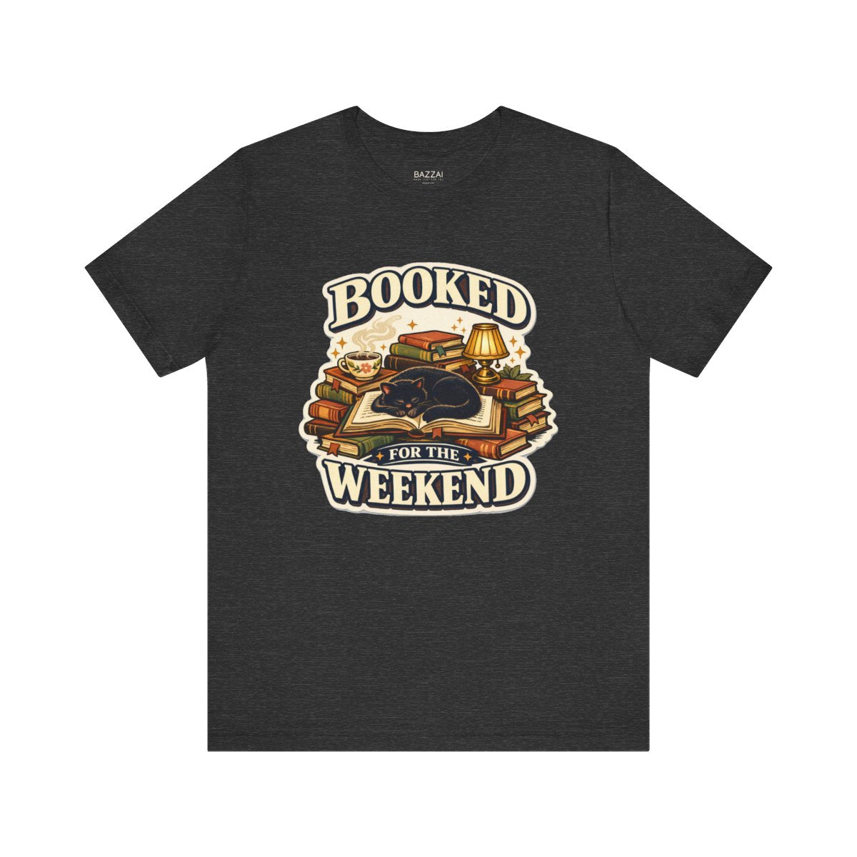 Reader Gift T-Shirt — Booked for the Weekend — books t-shirt design by Margaux
