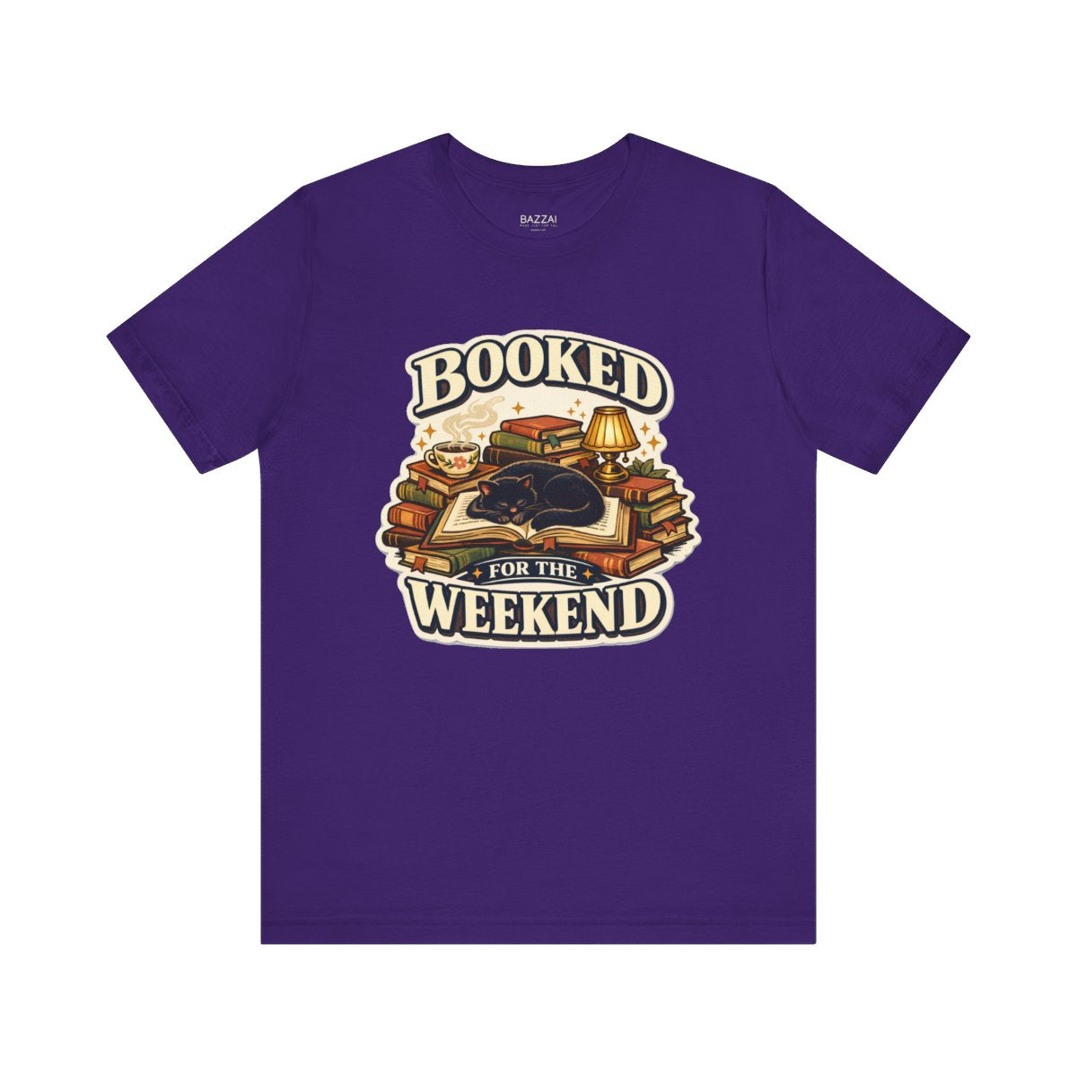 Reader Gift T-Shirt — Booked for the Weekend — books t-shirt design by Margaux