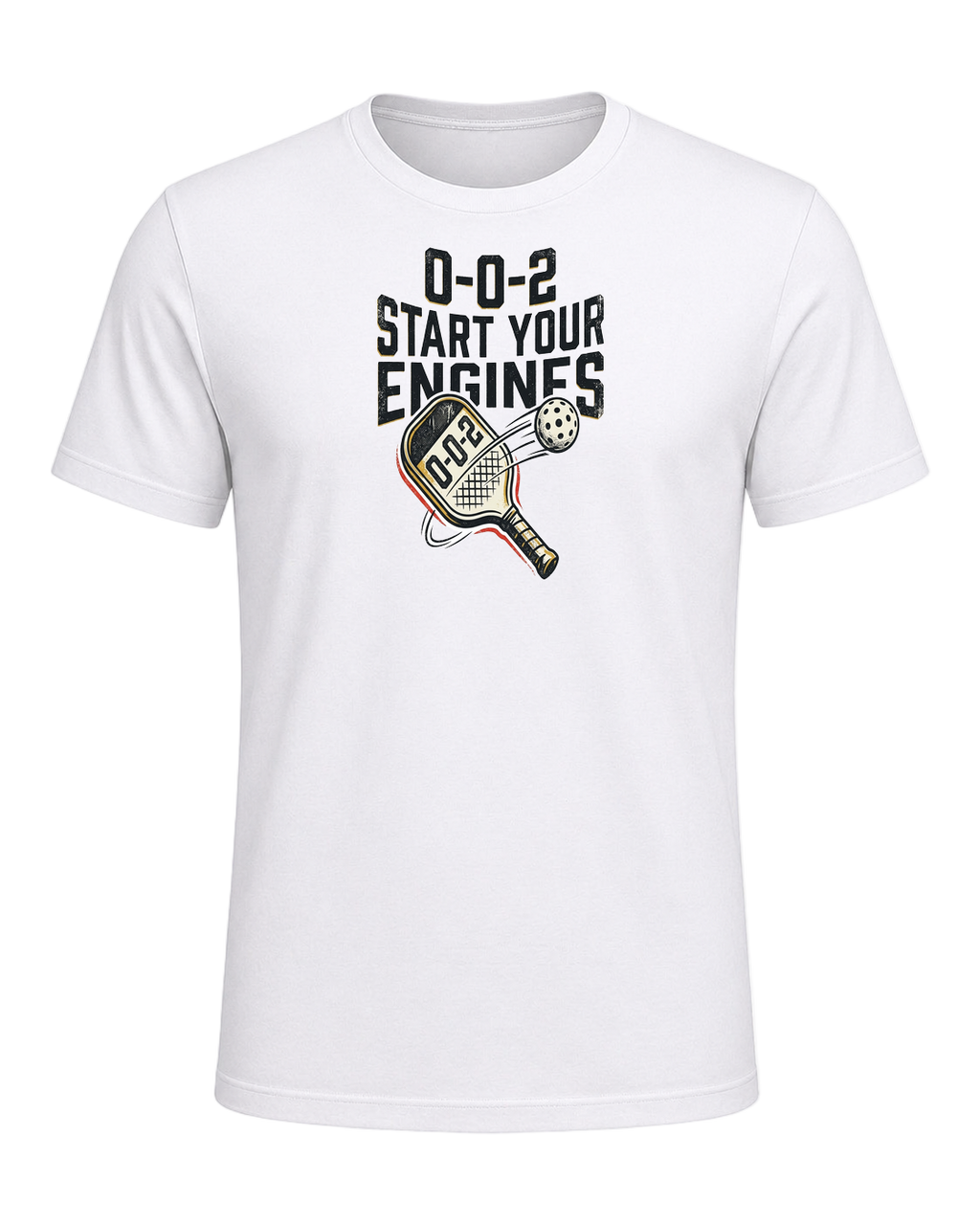 0-0-2 START YOUR ENGINES — White