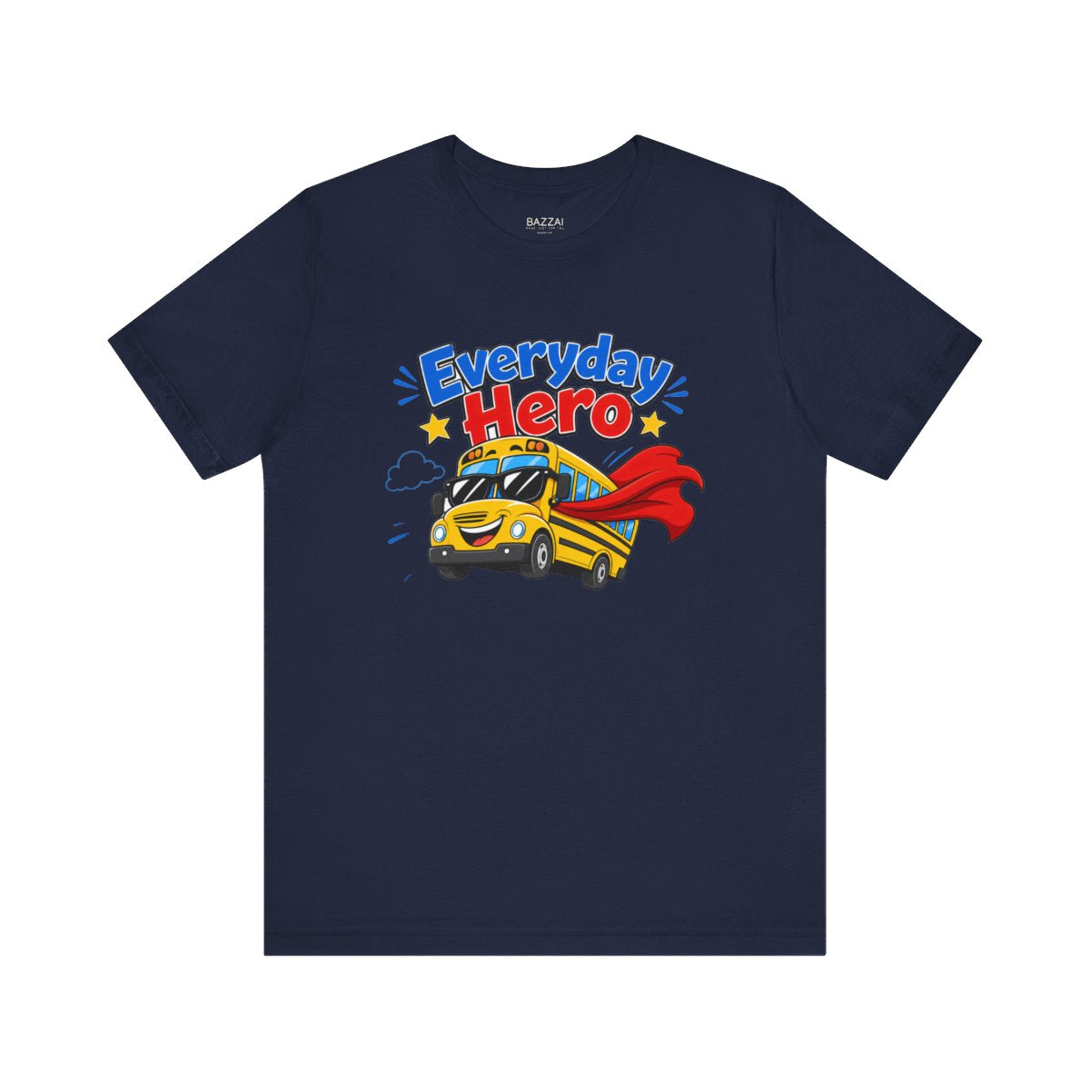 School Bus Driver T-Shirt — First and Last Face of the Day — t-shirt design