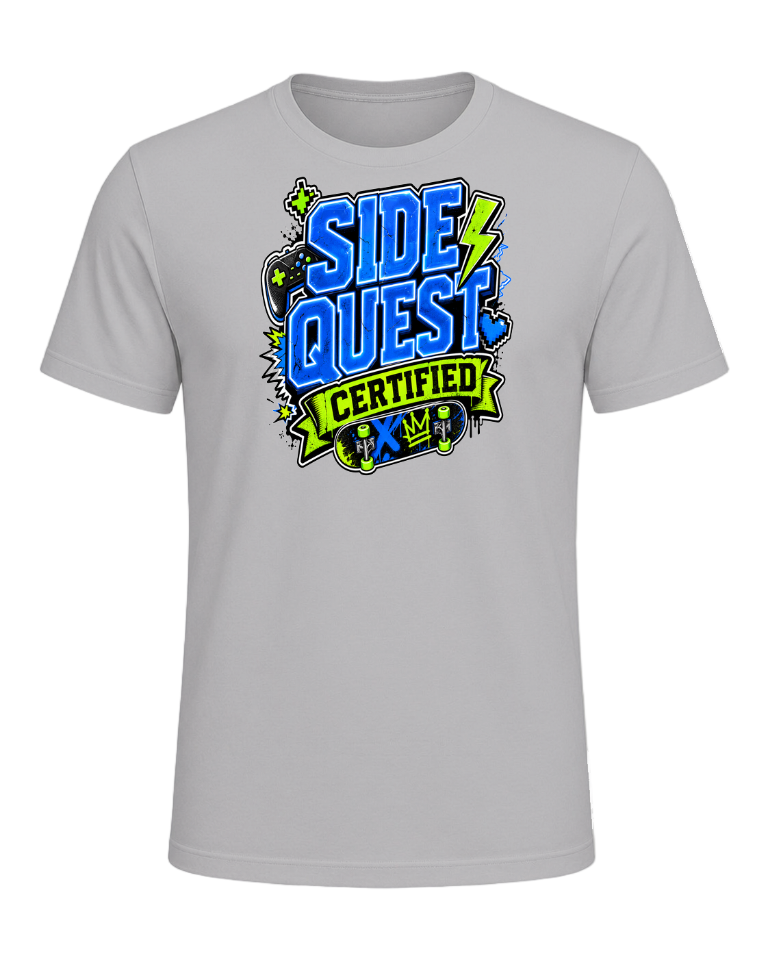 Side Quest Certified — Athletic Heather