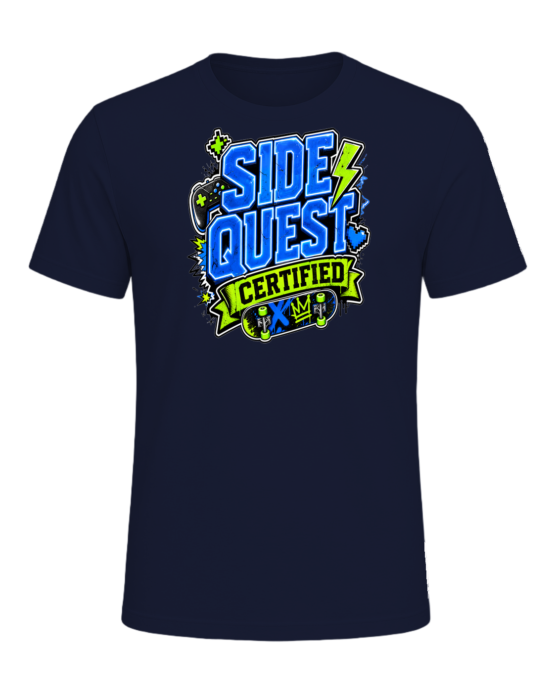 Side Quest Certified — Navy