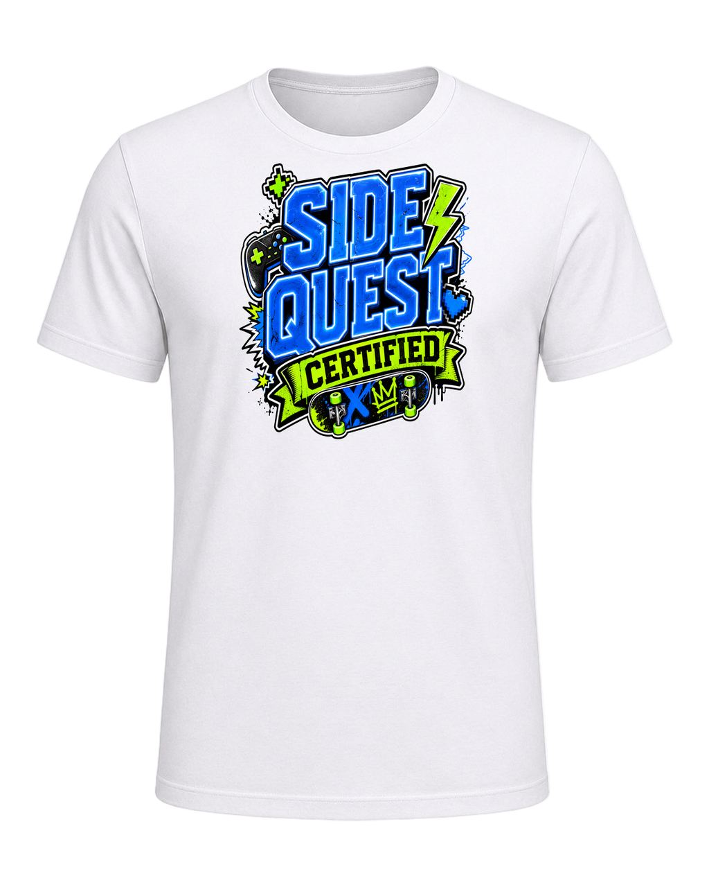 Side Quest Certified — White