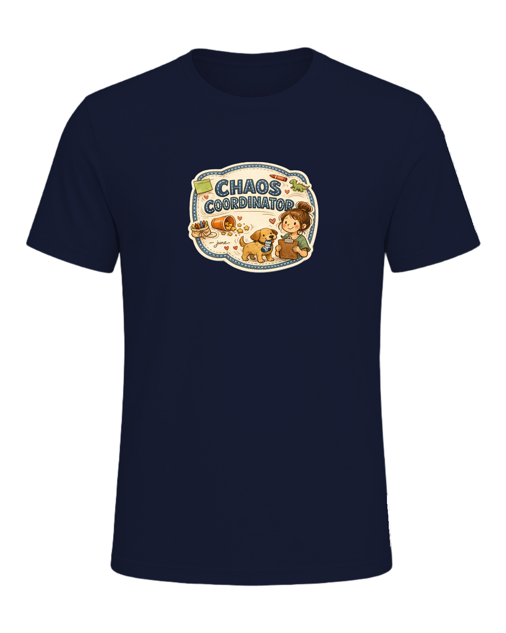 Chaos Coordinator Tee — Navy