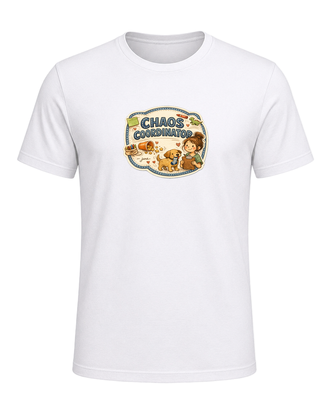 Chaos Coordinator Tee — White