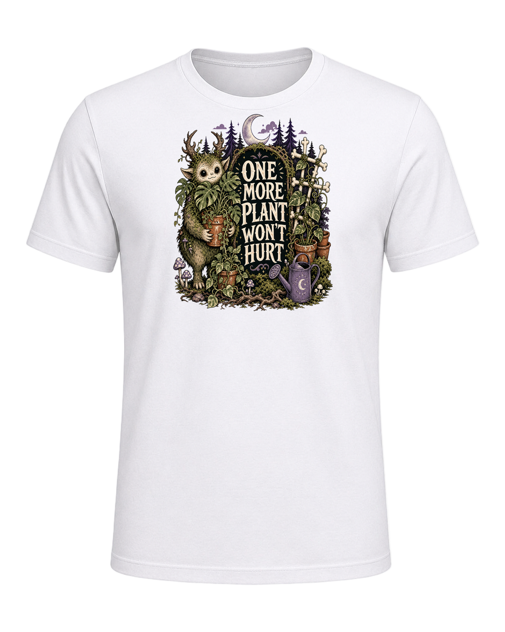 ONE MORE PLANT WON'T HURT — White