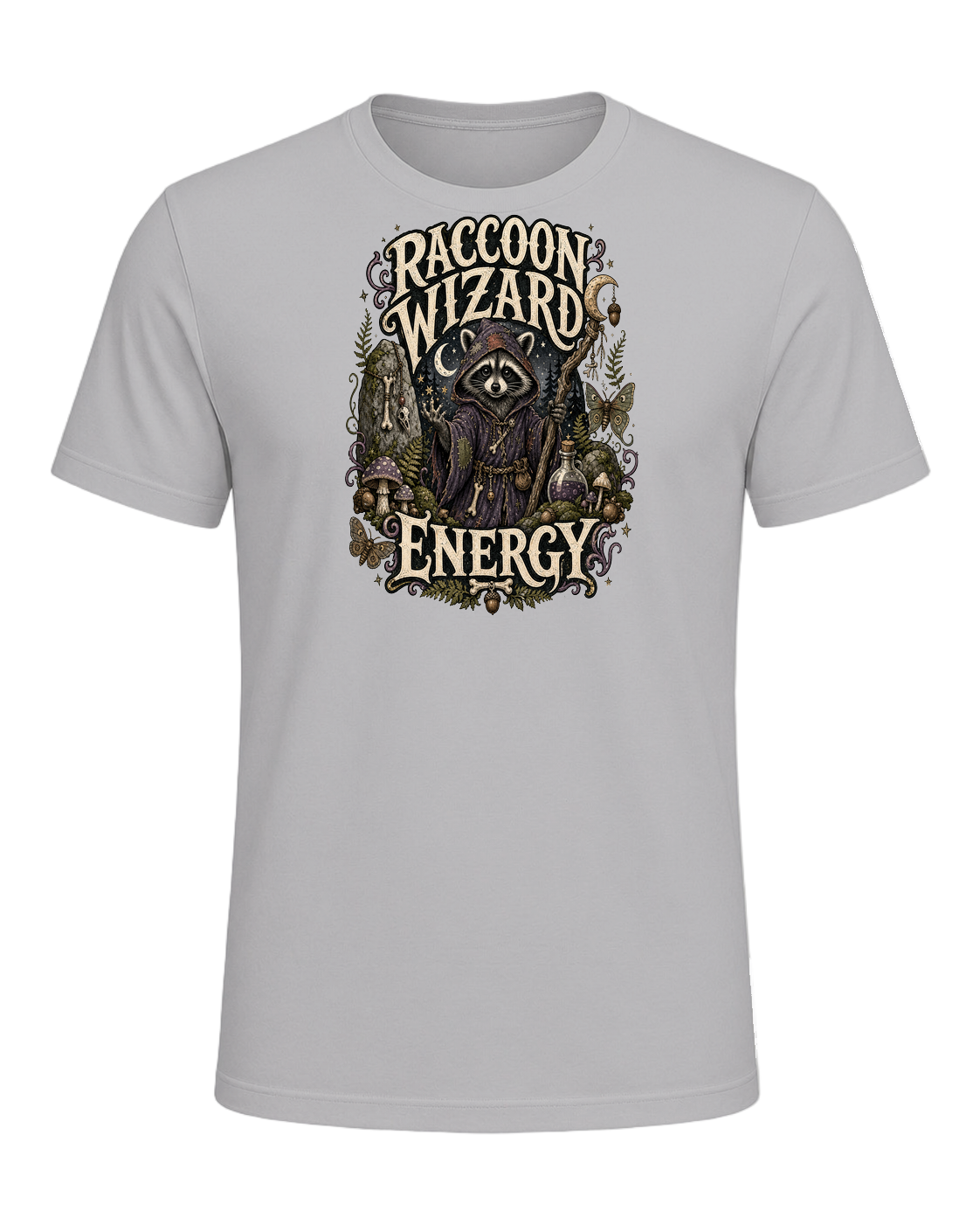 RACCOON WIZARD ENERGY — Athletic Heather