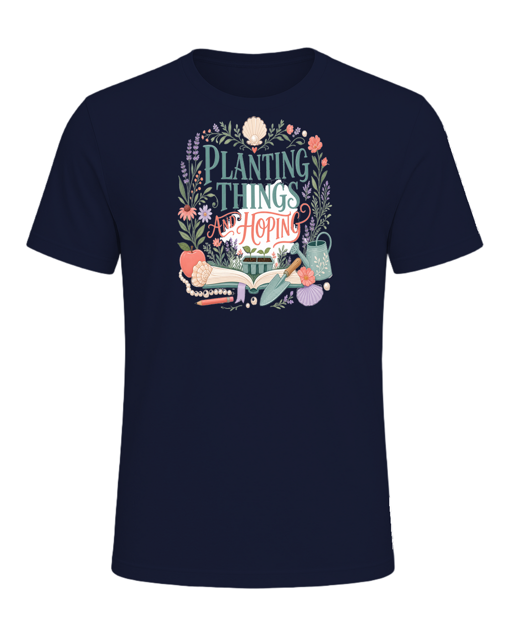 PLANTING THINGS AND HOPING — Navy