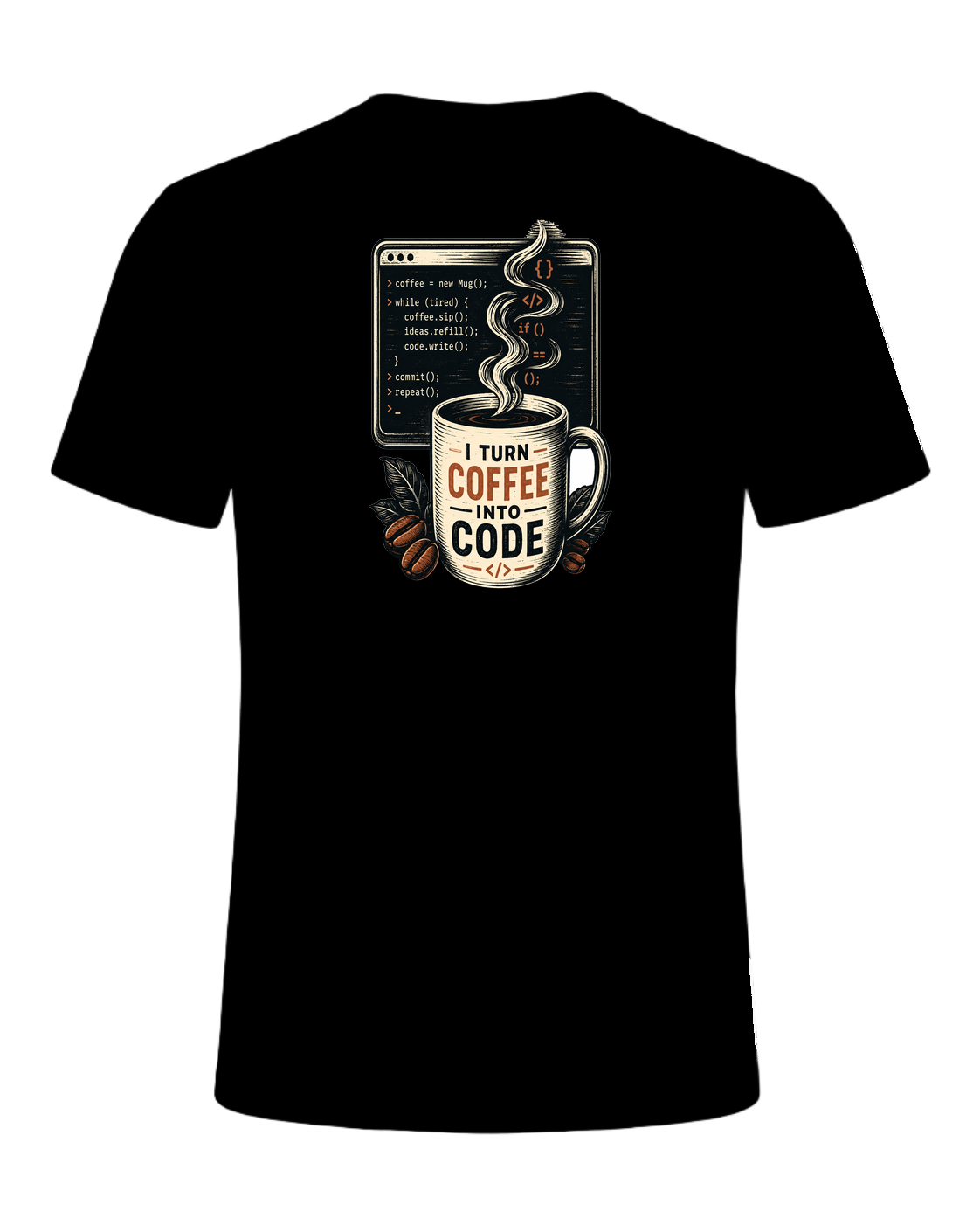 Coffee + Programmer — Black