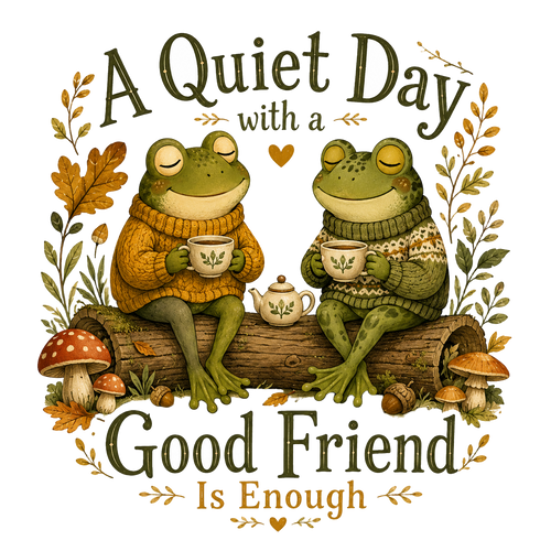 Cozy Frog Friends