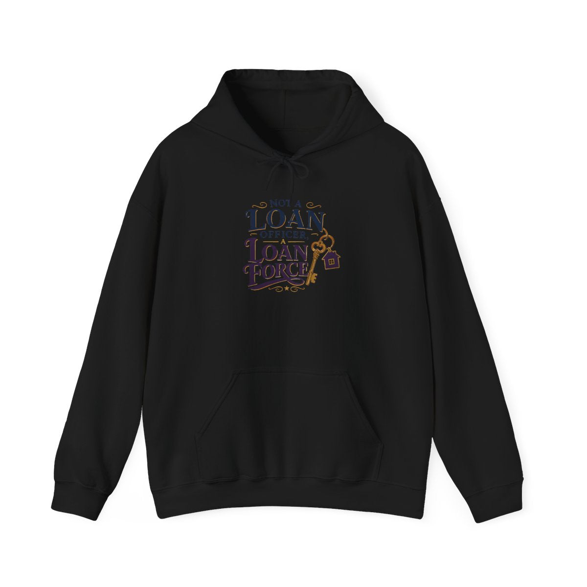 NOT A LOAN OFFICER, A LOAN FORCE Hoodie — Black