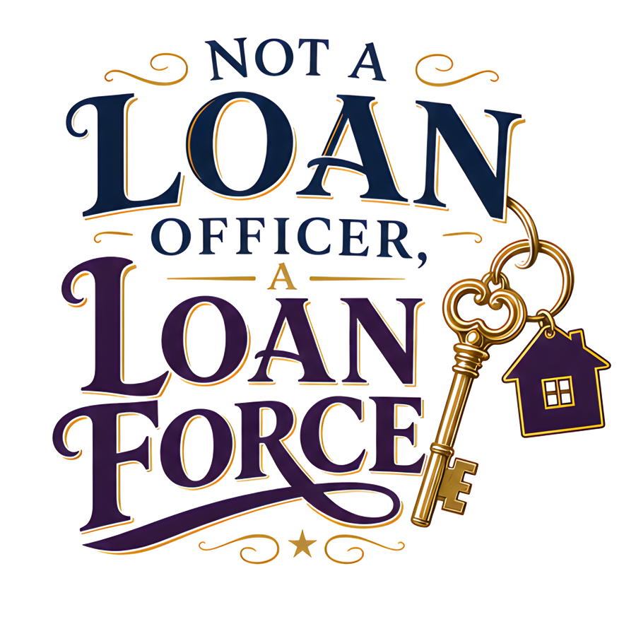 NOT A LOAN OFFICER, A LOAN FORCE — Vintage Sketch Tee