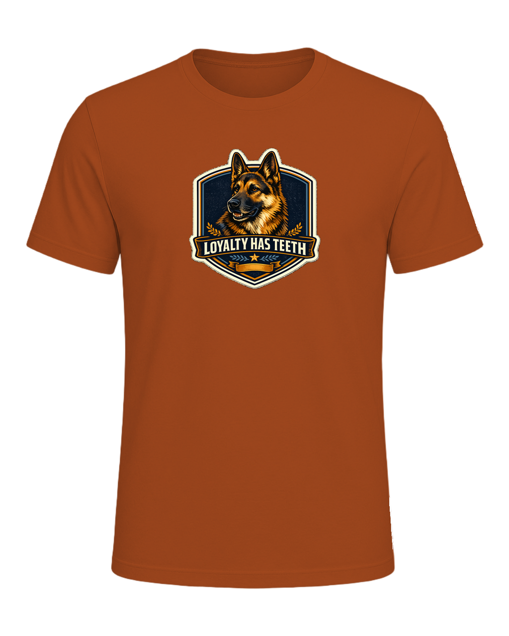 Loyalty Has Teeth Tee — Autumn
