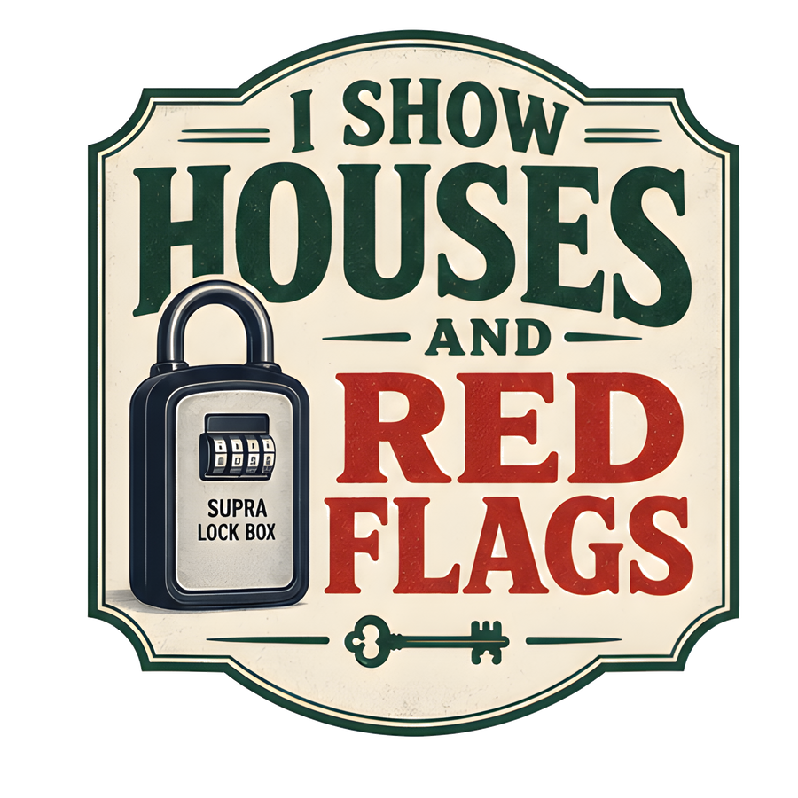 I SHOW HOUSES AND RED FLAGS — Classic Graphic Tee