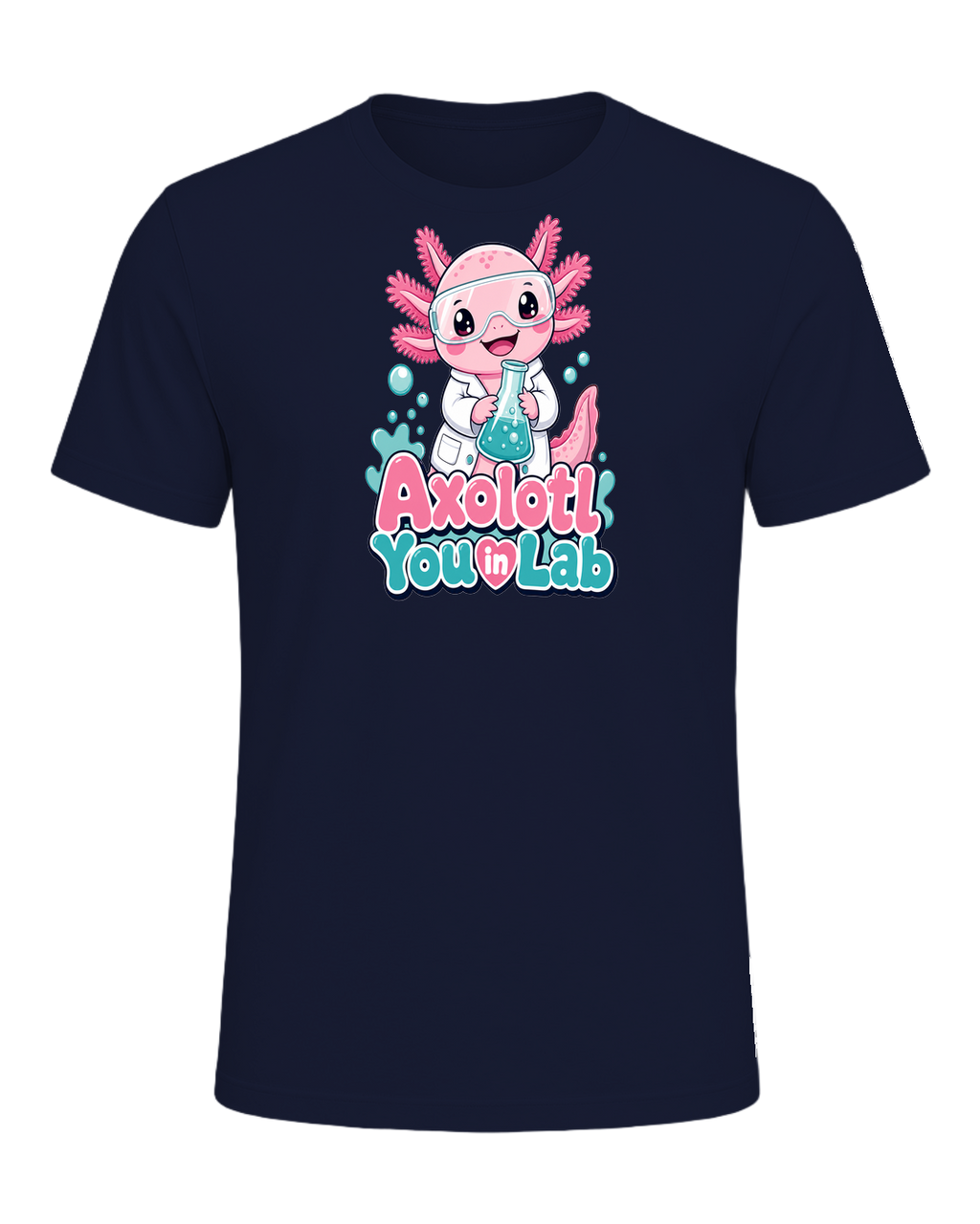 Axolotl Scientist — Navy