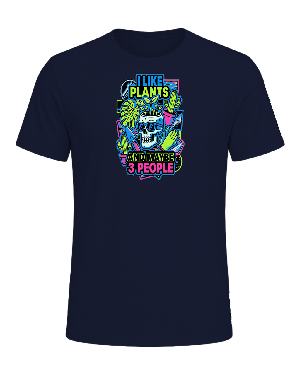 I LIKE PLANTS AND MAYBE 3 PEOPLE — Navy