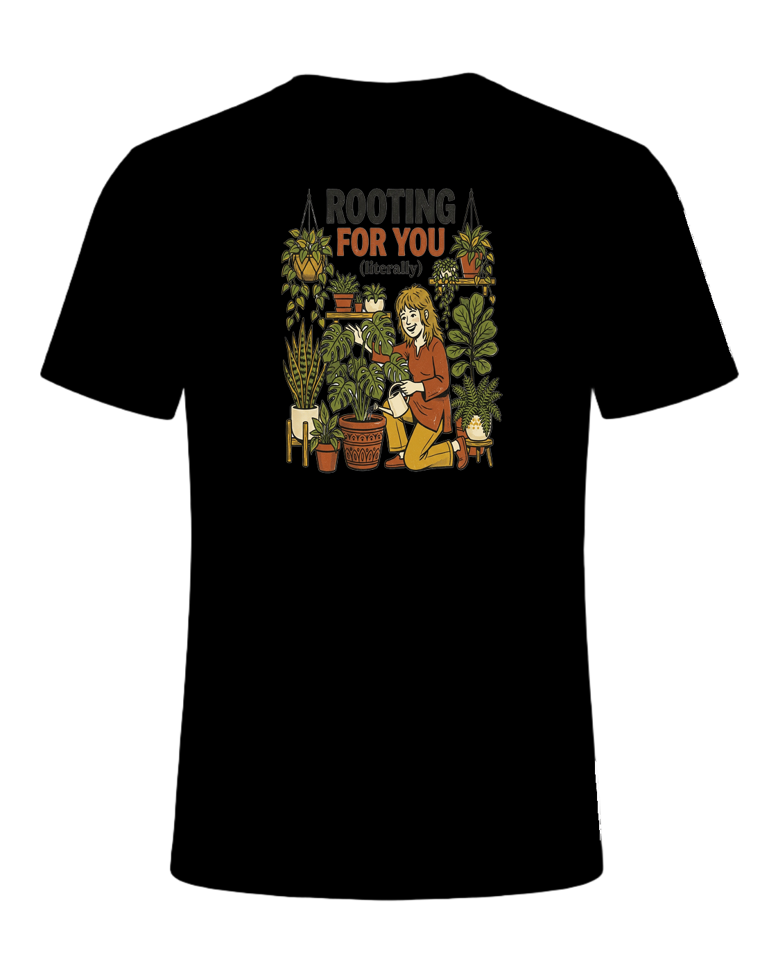 ROOTING FOR YOU (literally) — Black