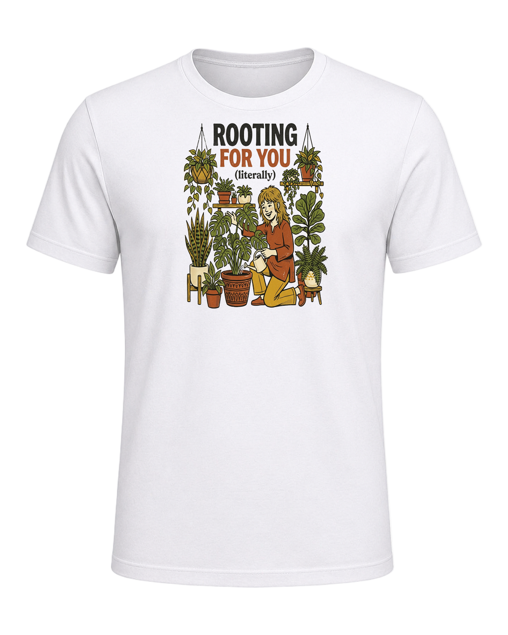 ROOTING FOR YOU (literally) — White