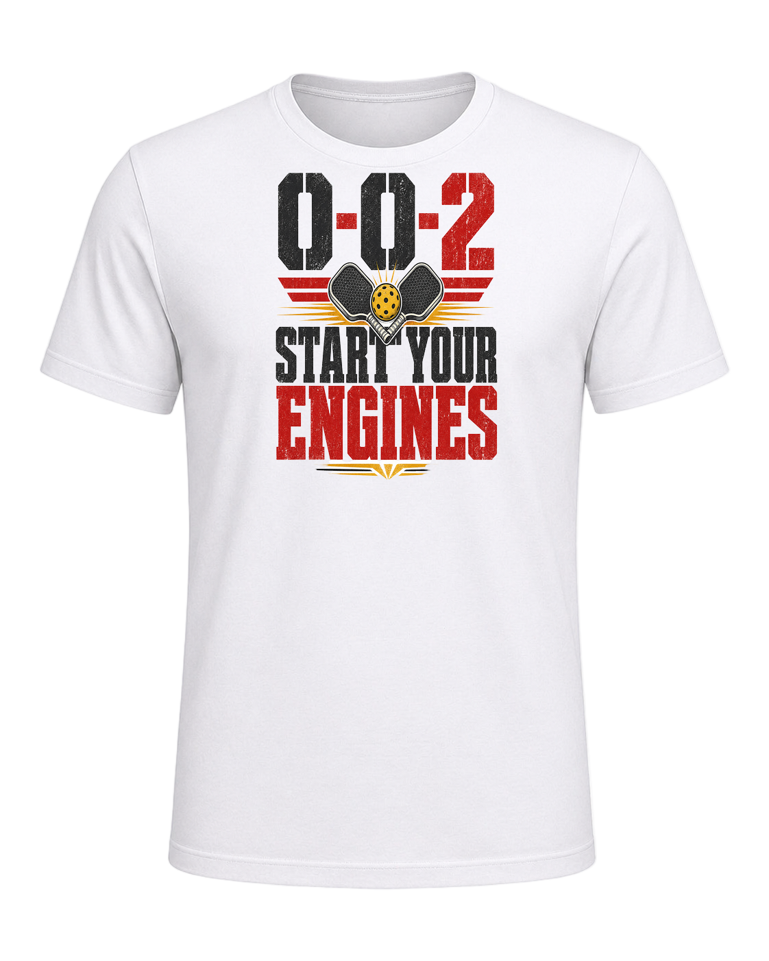 0-0-2 START YOUR ENGINES — White