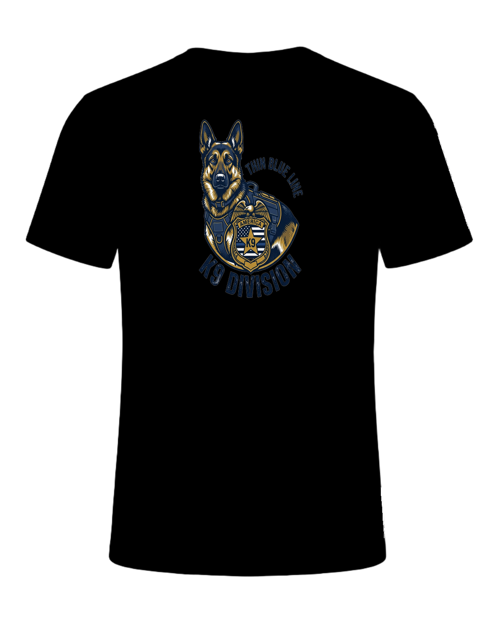 German Shepherd K9 Officer — Black
