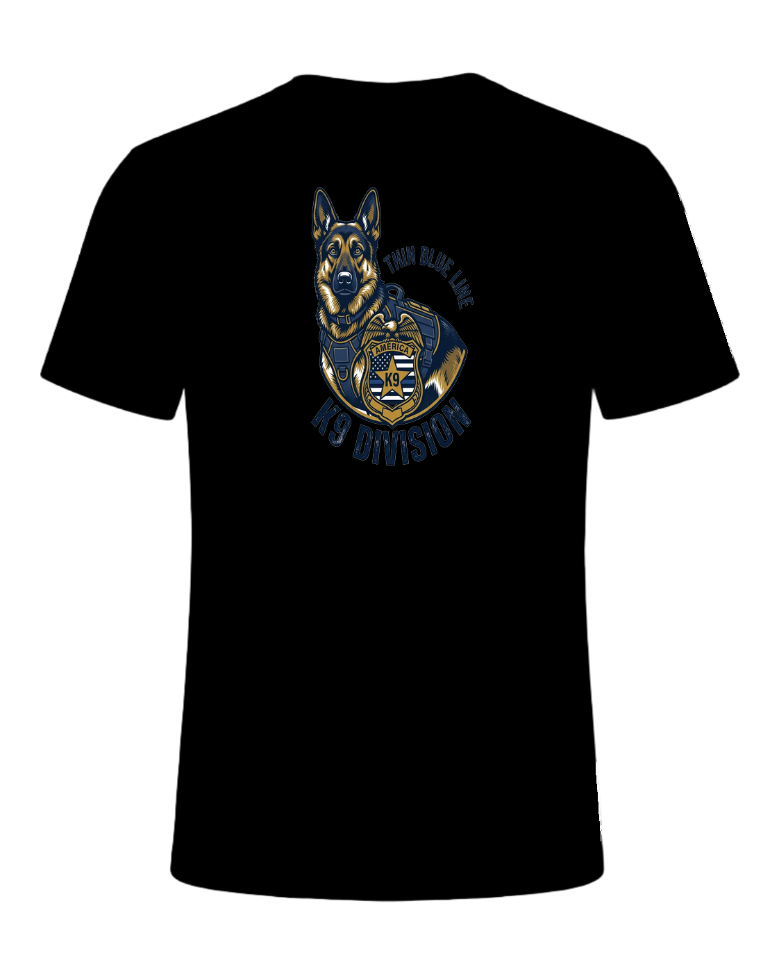 German Shepherd K9 Officer — Black