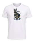 German Shepherd K9 Officer — White