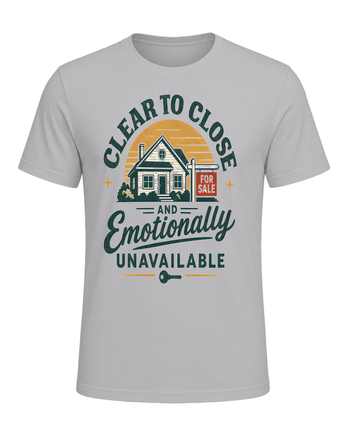 CLEAR TO CLOSE AND EMOTIONALLY UNAVAILABLE — Athletic Heather