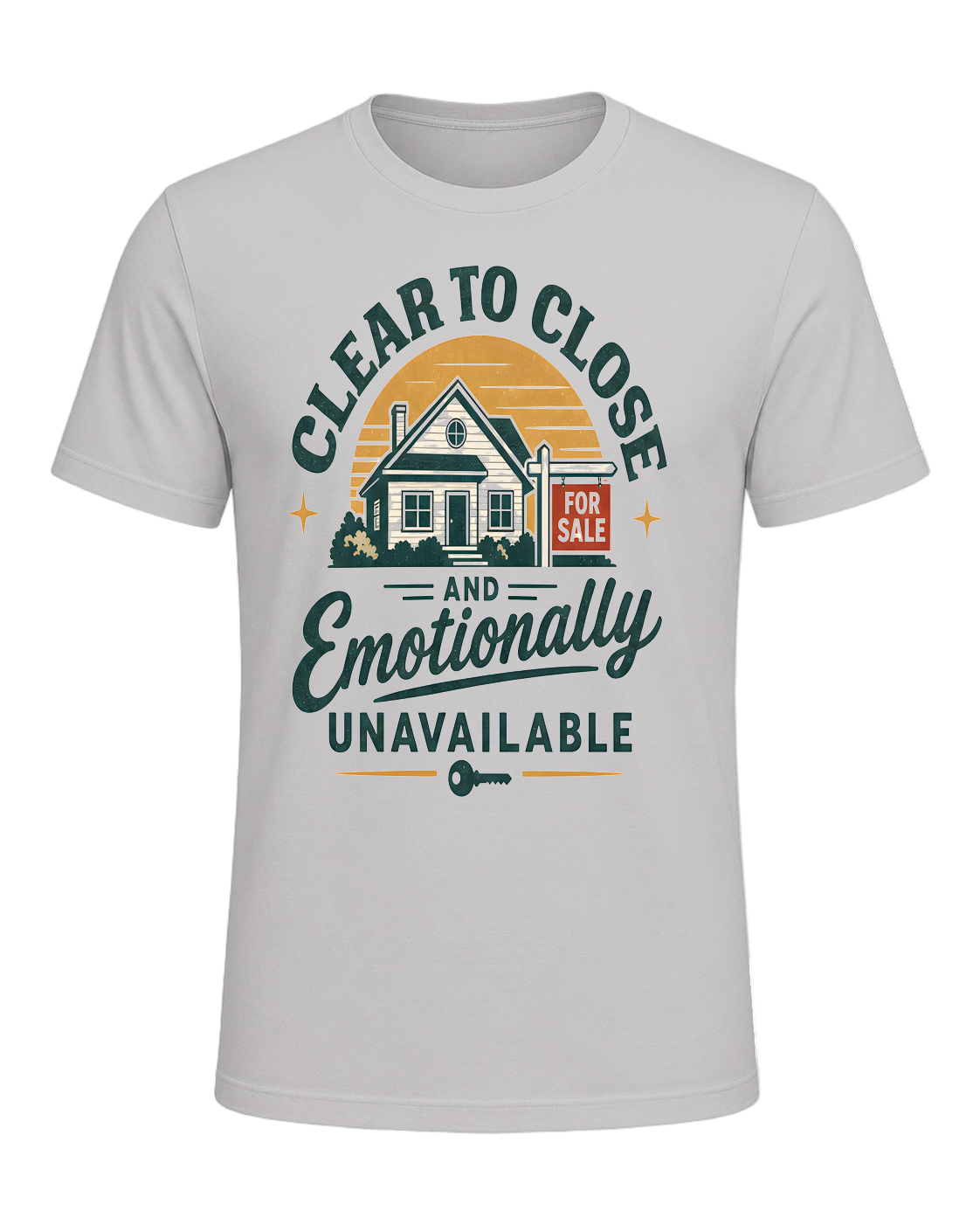 CLEAR TO CLOSE AND EMOTIONALLY UNAVAILABLE — Silver
