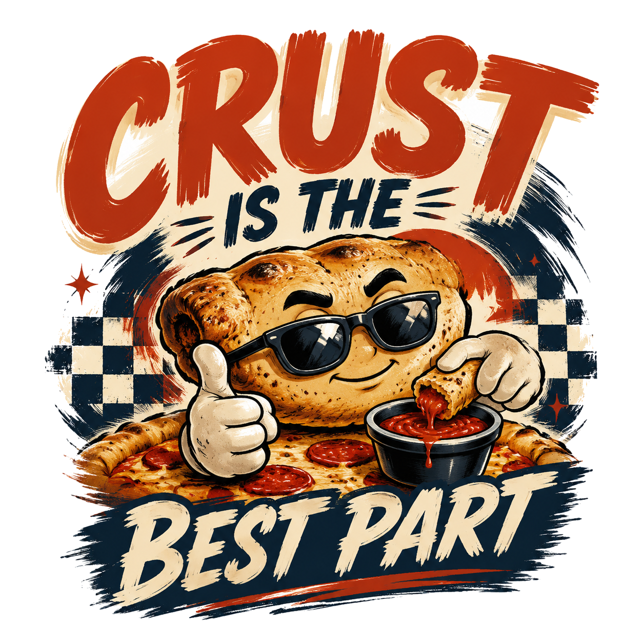 CRUST IS THE BEST PART