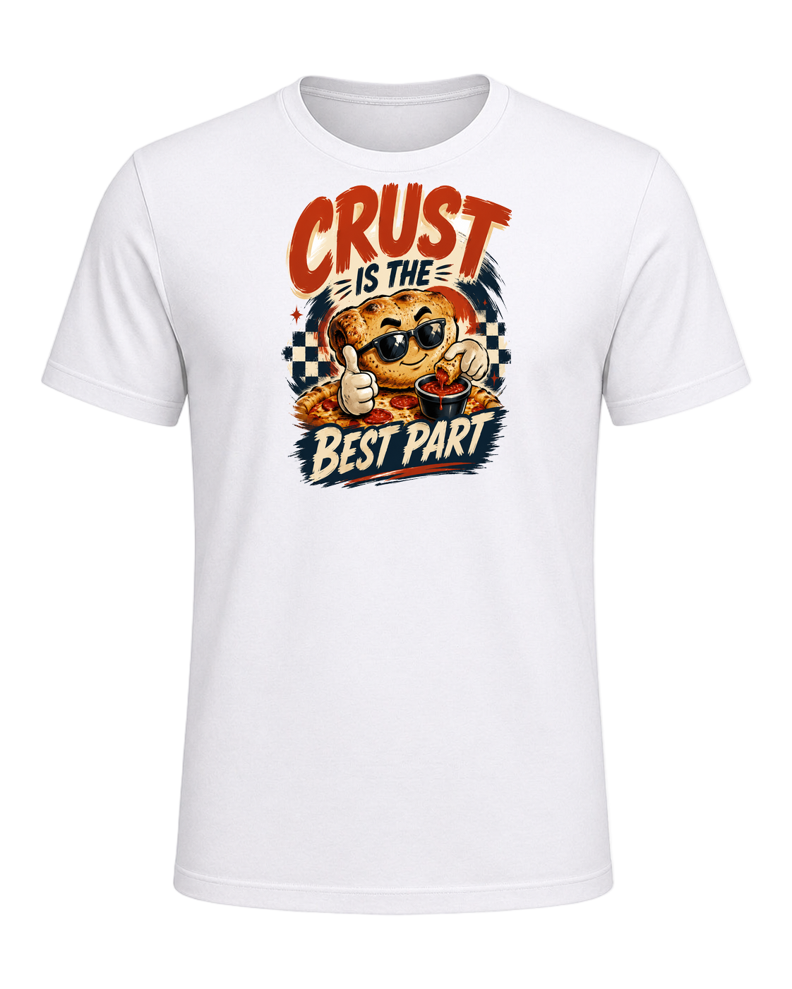 CRUST IS THE BEST PART — White
