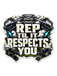 Weightlifting T-Shirt — Rep Til It Respects You