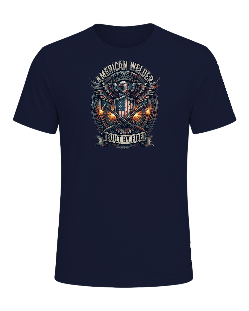 Welder Pride — Navy