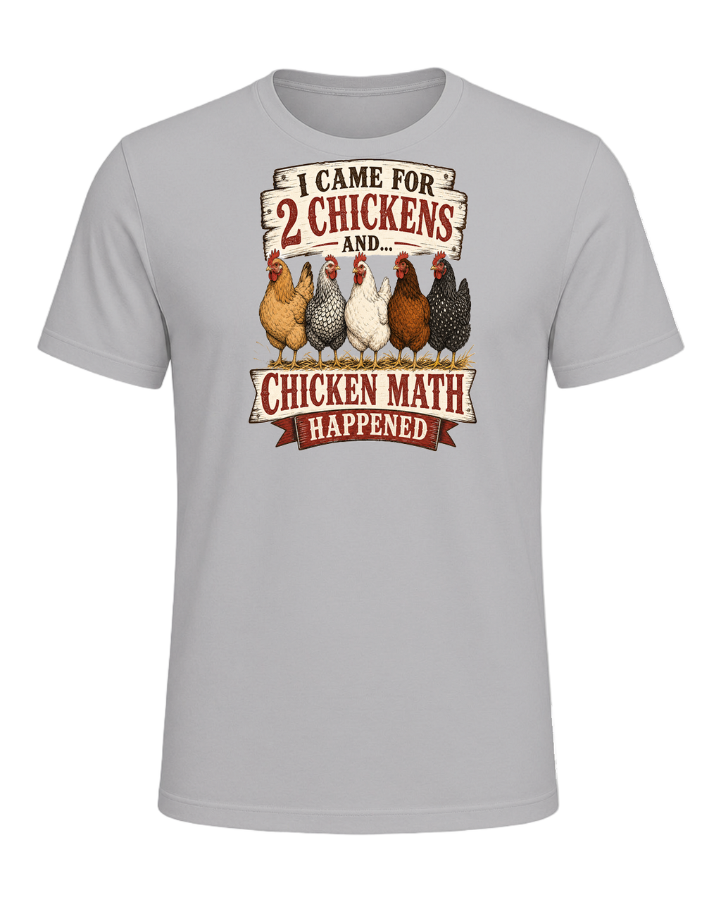 Chicken Math (Backyard Farmer) — Athletic Heather