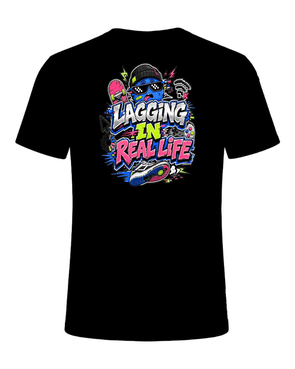 LAGGING IN REAL LIFE — Black